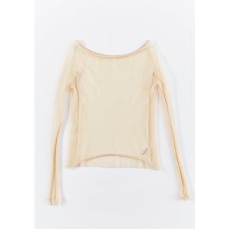 ACCORDION “ SHINY SHEER PULLOVER”