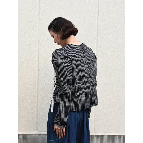 GHOSPELL “prisha ruched top”