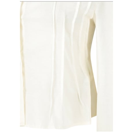 AMOMENTO “Pintuck Slim Shirt”
