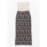 ACCORDION “ GEOMETRY HIGH WAIST BELT SKIRT”