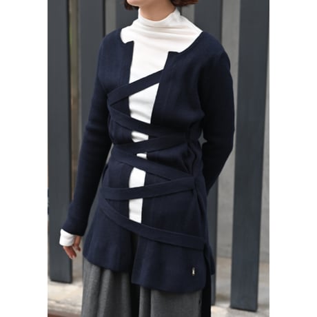 juukiff“Bondage Cardigan In Wool”