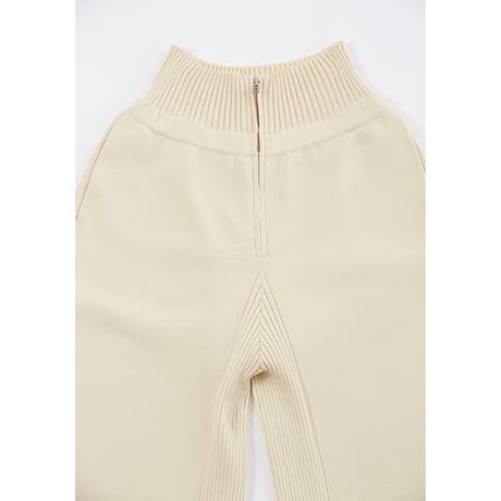 ACCORDION HIGH WAIST CURVE PANTS