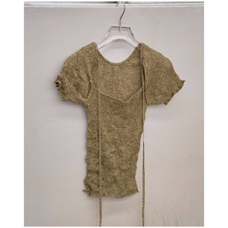 todayful “2way Sheer Knittops”