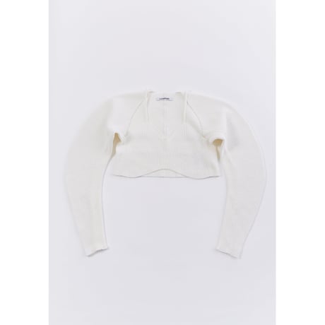 accordion  MINI BOUCLE LAYERED LIKE PULLOVER