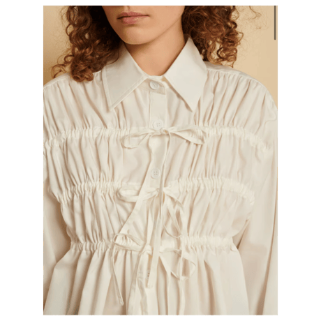 GHOSPELL  disa drawstring shirt