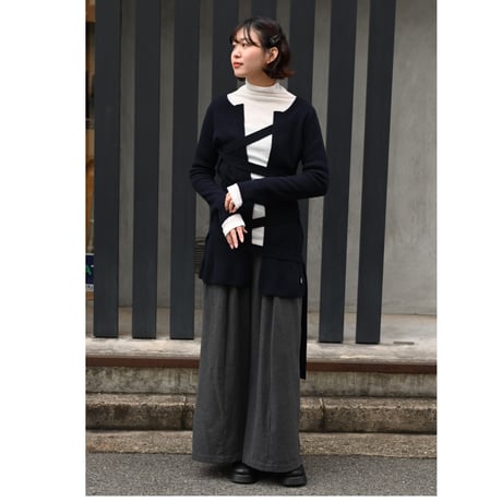 juukiff“Bondage Cardigan In Wool”