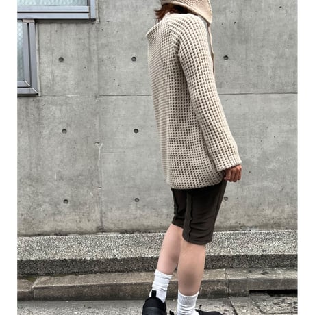 FUMIE＝TANAKA mesh knit P/O