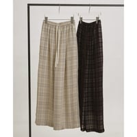 todayful “Check Jacquard Pants”