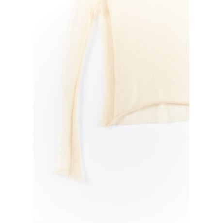 ACCORDION “ SHINY SHEER PULLOVER”
