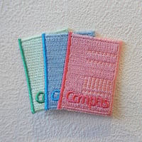 【ワッペン】ノート3冊セット