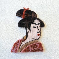 【ワッペン】浮世絵美人