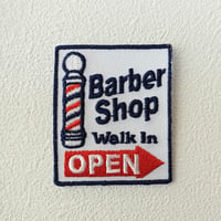 【ワッペン】理髪店