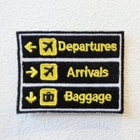 【ワッペン】空港案内板