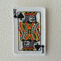 【ワッペン】トランプ(キング)