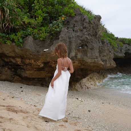 【Sol】Linen Pad in cami dress
