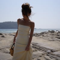 【Theo】Linen pad in Bare top