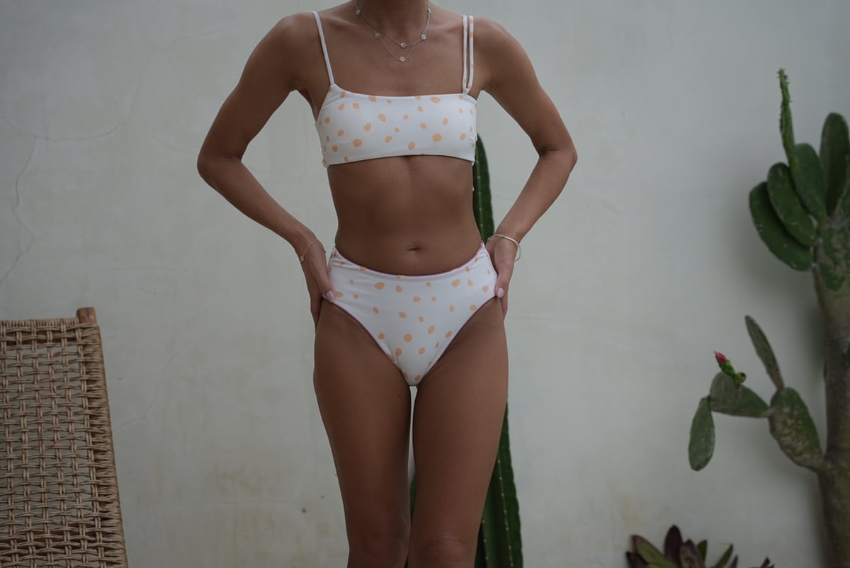 Rio》Back ribbon Bottom 【Moana】 | Salty×SEA Swim