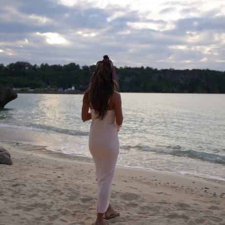 【Kylie】Pad in long dress