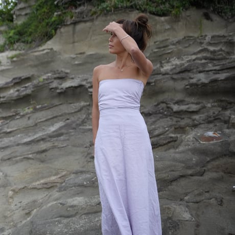 【Rolla】Linen flare skirt  Long