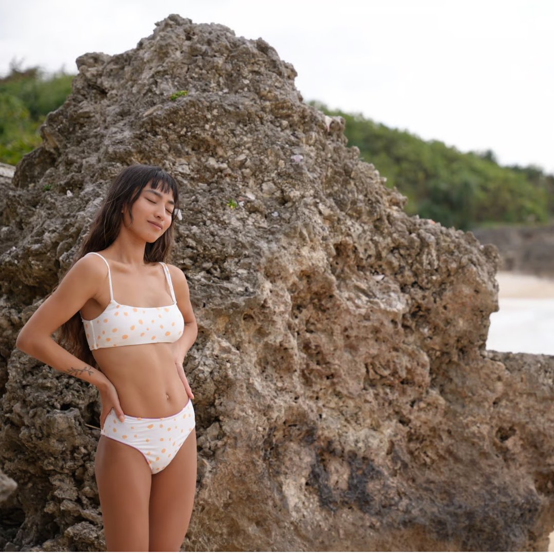 Rio》Back ribbon Bottom 【Moana】 | Salty×SEA Swim