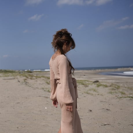 【Lyla】Cotton Rib knit  skirt