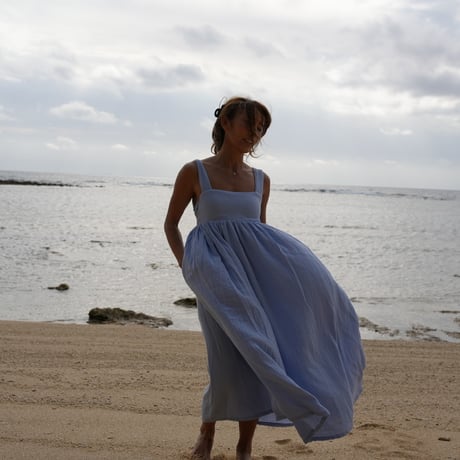 【Liam】Cotton bubble Pad in  relax dress