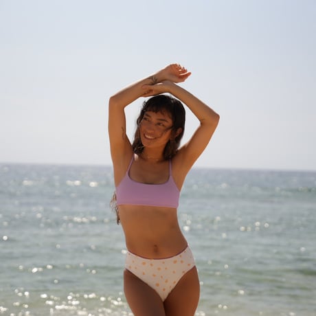 《Honey》Top   ECO リブ【Lavender】