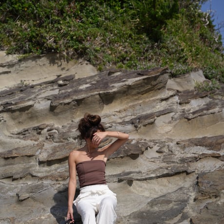 【Ivy】Rib Cup in bare top