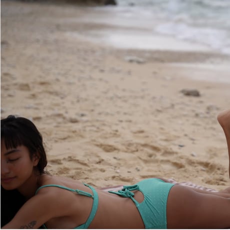 《Rio》Back ribbon Bottom  【Aina】