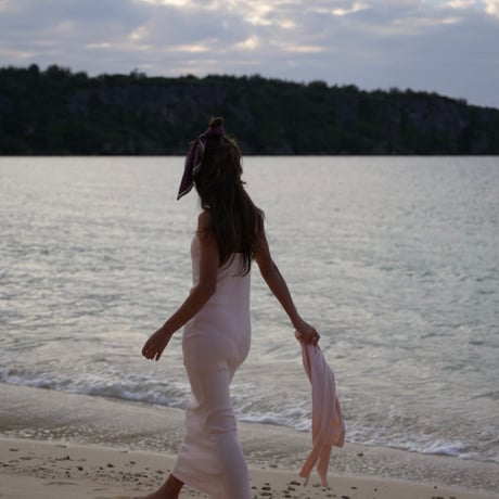 【Kylie】Pad in long dress