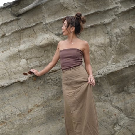 【Ivy】Rib Cup in bare top