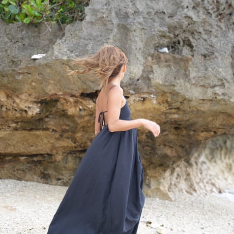 【Sol】Linen Pad in cami dress