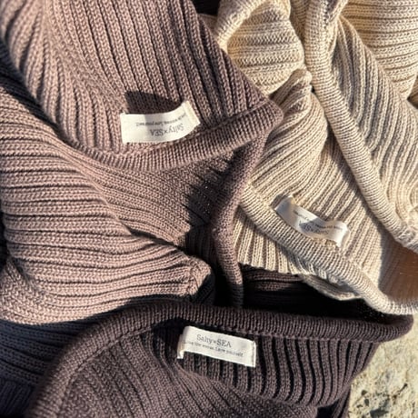 【Liz】Volume Cotton  knit  cardigan