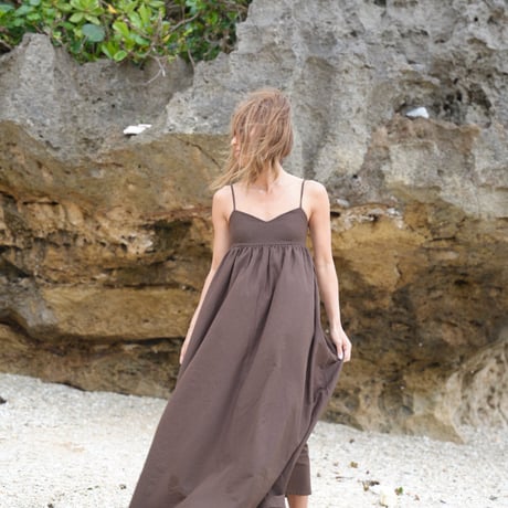 【Sol】Linen Pad in cami dress