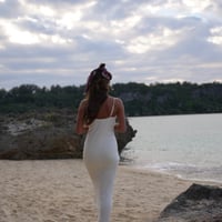 【Kylie】Pad in long dress