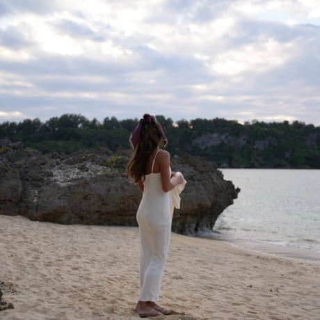【Kylie】Pad in long dress