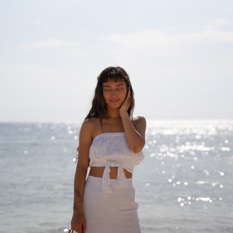 【Soil】rayon bare top
