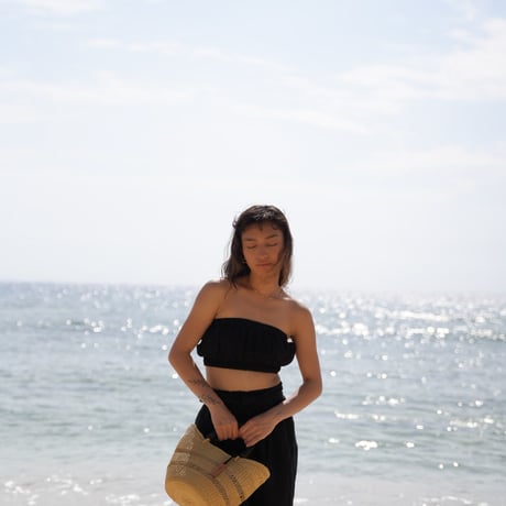 【Ella】Linen tube Top