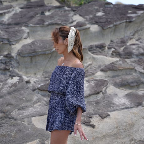 【Pua】Reyon Crinkle  short pants