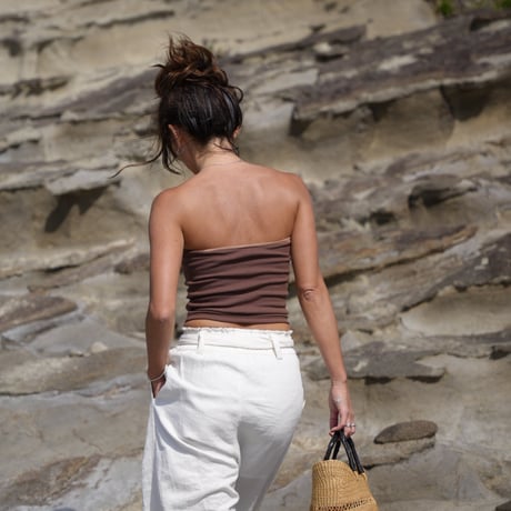 【Ivy】Rib Cup in bare top