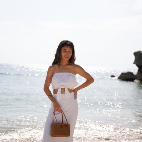 【Soil】rayon bare top