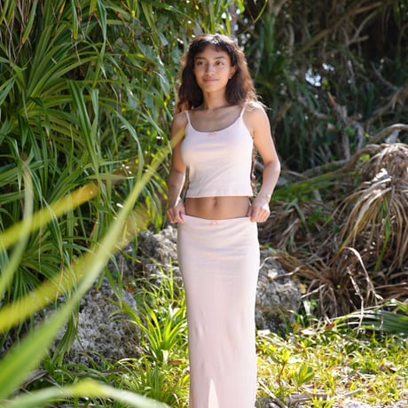 【Kylie】cotton long skirt