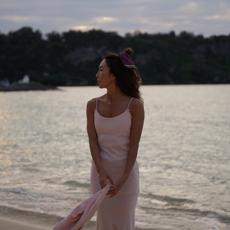【Kylie】Pad in long dress
