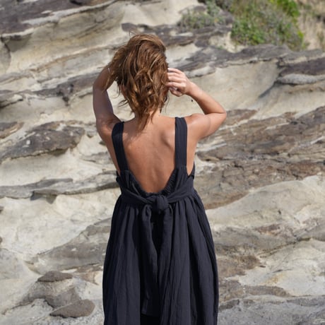 【Liam】Cotton bubble Pad in  relax dress