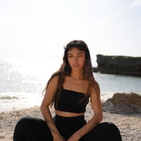 【Lily】Shirring bare Top