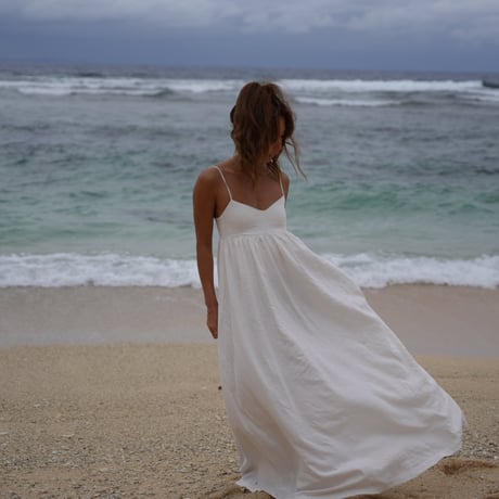 【Sol】Linen Pad in cami dress