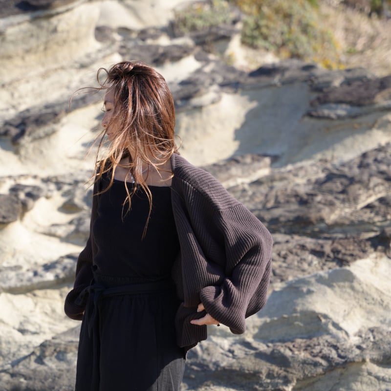 Any】asymmetry knit tops | Salty×SEA Swim