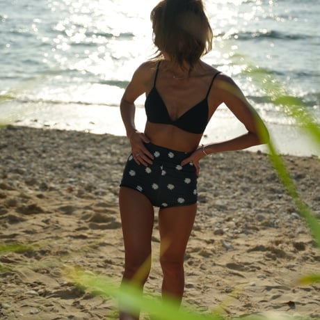 《Iris》high-waist  surf pants 【Daisy】