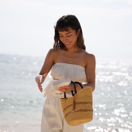 【Ella】Linen tube Top