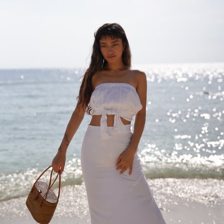 【Soil】rayon mermaid skirt
